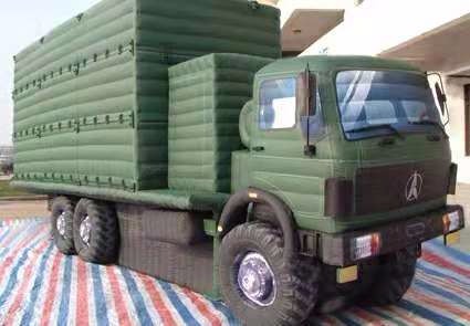 福田军用载物仿真车